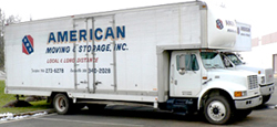 American Moving and Storage Truck